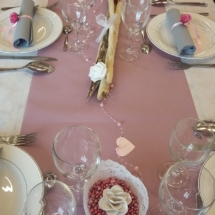 décoration de table mariage thème bois flotté