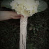 poignée en macramé 100 % coton pour bouquet de mariée