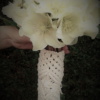 poignée en macramé 100 % coton pour bouquet de mariée