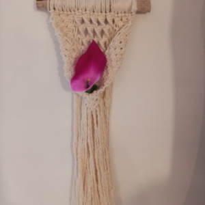 Petite suspension en macramé 100% coton